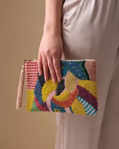 Bijou Brigitte Pochette - Colorful Beads Discount