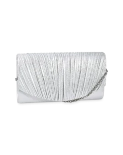 Bijou Brigitte Pochette - Gleaming Silver Hot