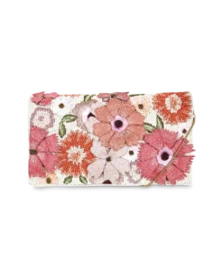 Bijou Brigitte Pochette - Peach Floral Outlet