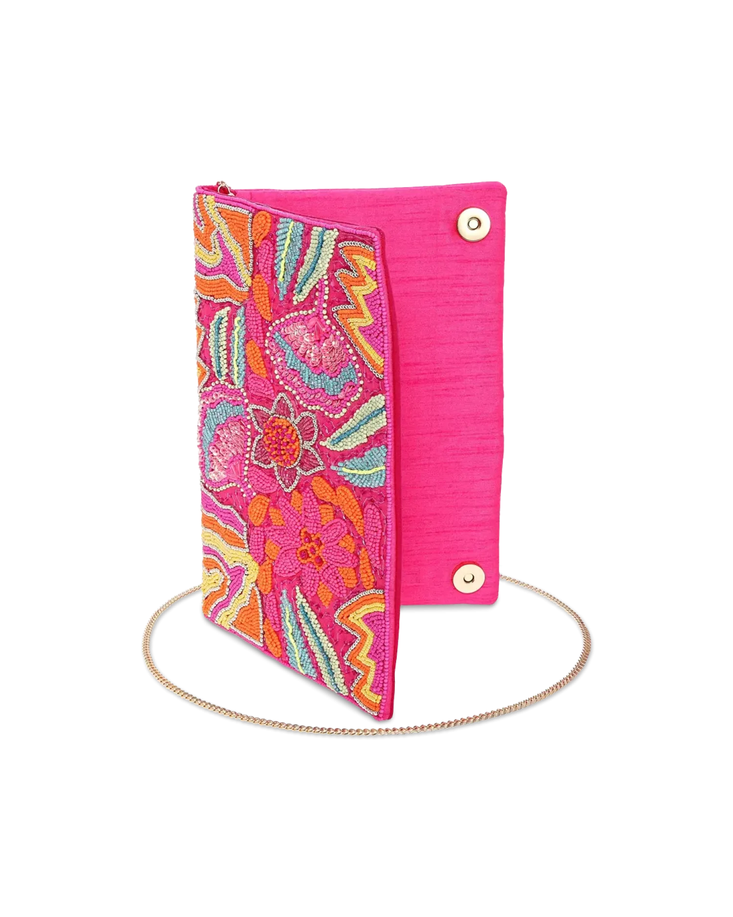 Bijou Brigitte Pochette - Pink Blossom Hot