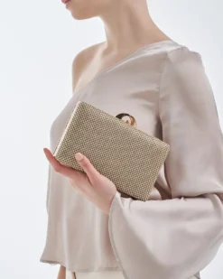 Bijou Brigitte Pochette rigide - Glamorous Gold New