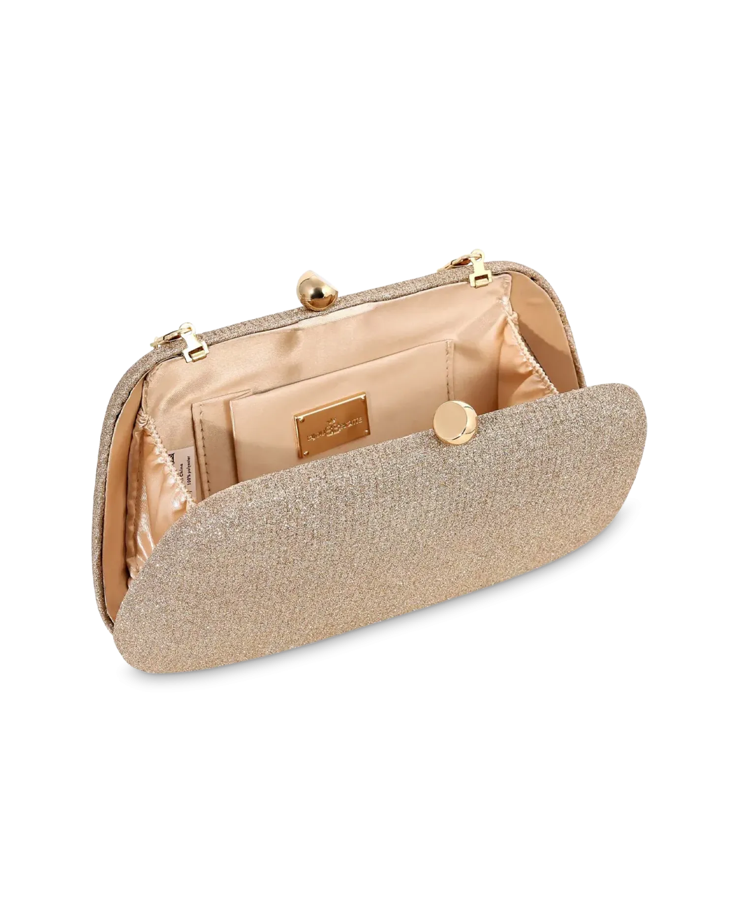 Bijou Brigitte Pochette rigide - Golden Shine Discount