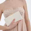 Bijou Brigitte Pochette rigide - Shiny Ivory New