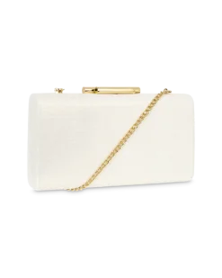 Bijou Brigitte Pochette rigide - Shiny Ivory New