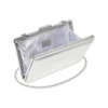Bijou Brigitte Pochette rigide - Silver Shimmer Discount