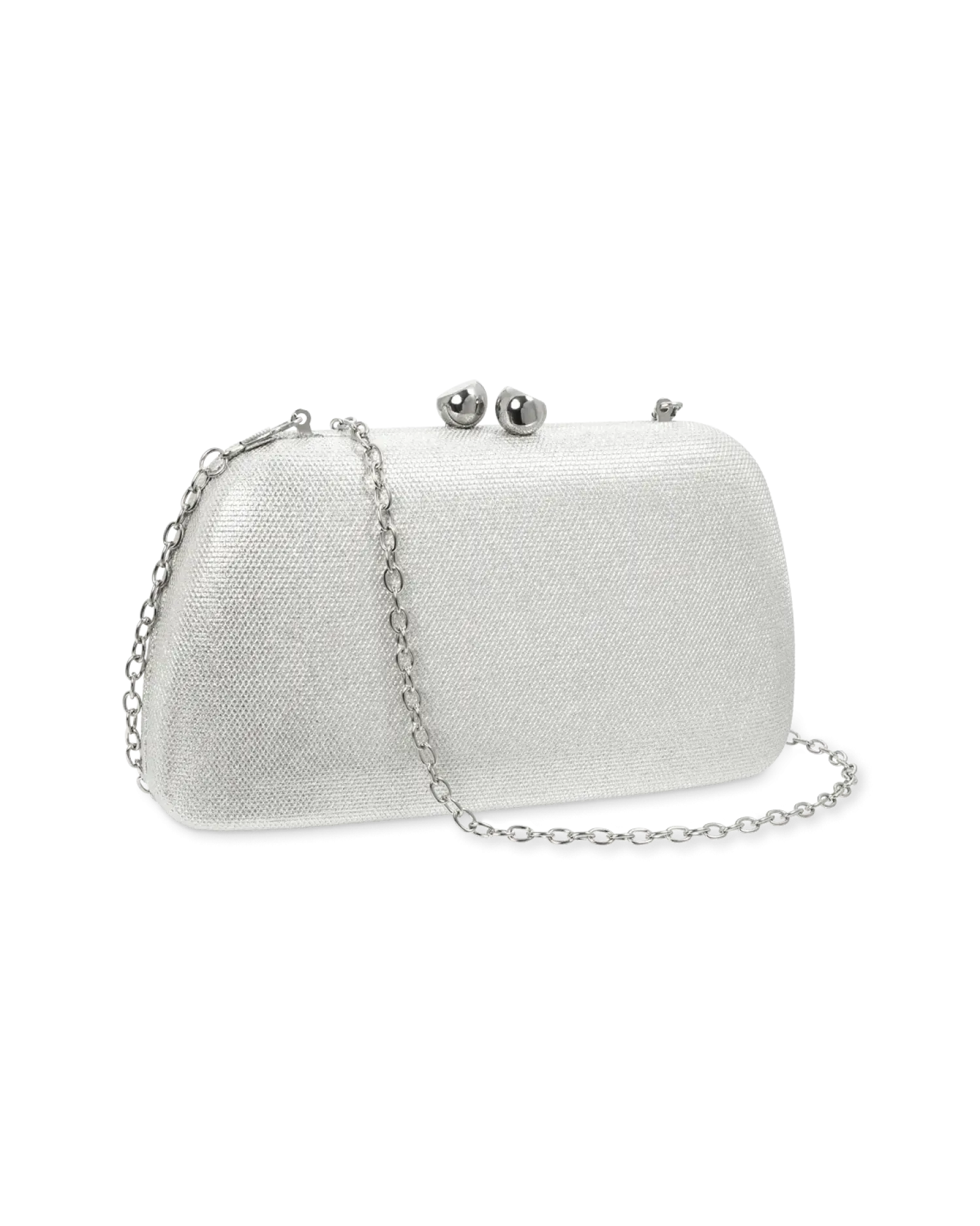Bijou Brigitte Pochette rigide - Silver Sparkles Sale