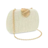 Bijou Brigitte Pochette rigide - White Shell Discount