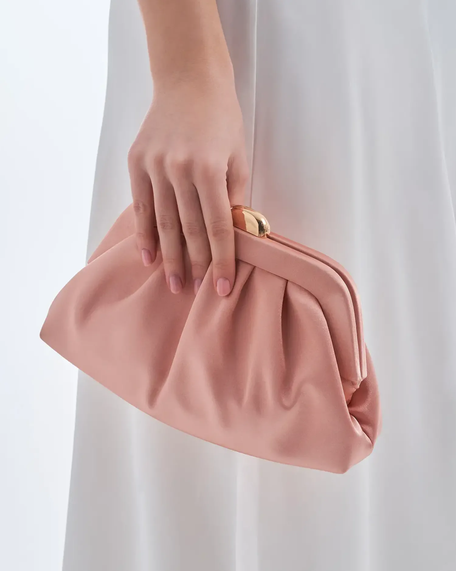 Bijou Brigitte Pochette - Satin Rose Best