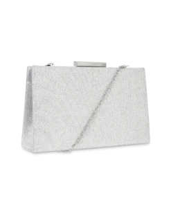 Bijou Brigitte Pochette - Shimmering Silver Clearance