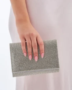 Bijou Brigitte Pochette - Silver Fireworks Online