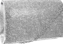 Bijou Brigitte Pochette - Silver Fireworks Online