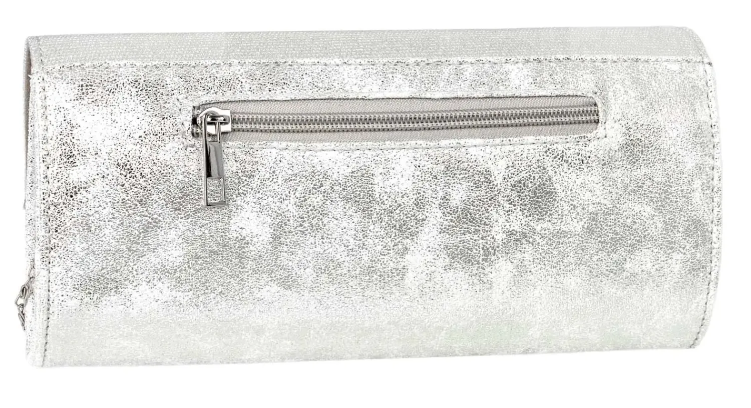 Bijou Brigitte Pochette - Silver Sparkle Discount