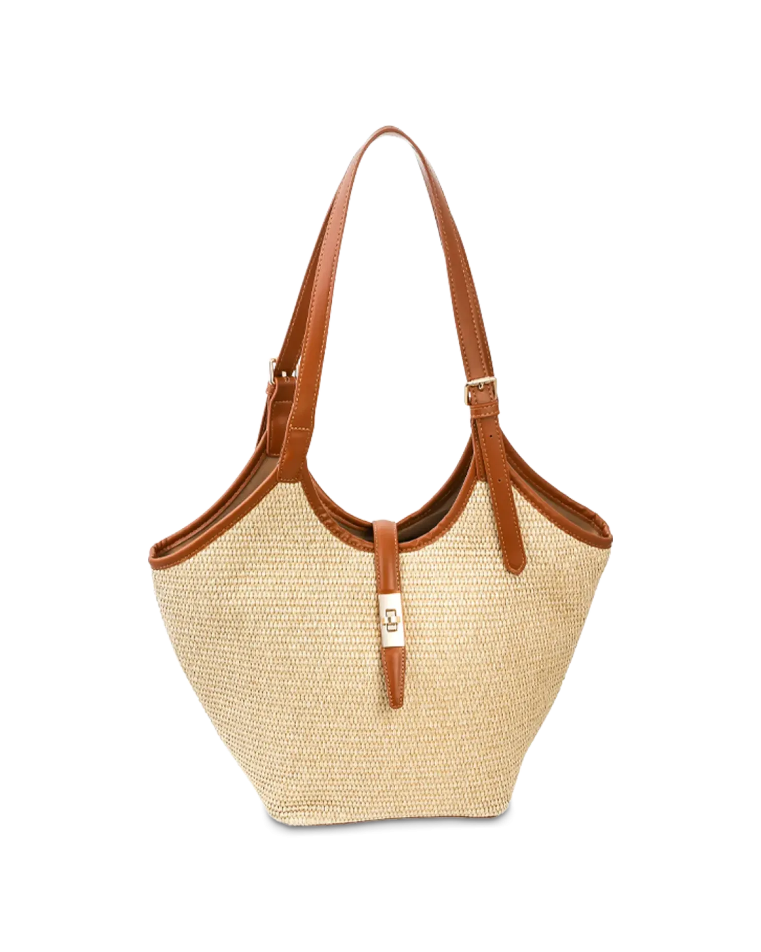 Bijou Brigitte Sac - Beige Straw Discount