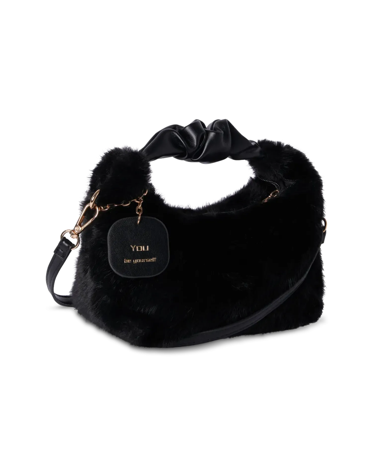 Bijou Brigitte Sac - Black Fur New