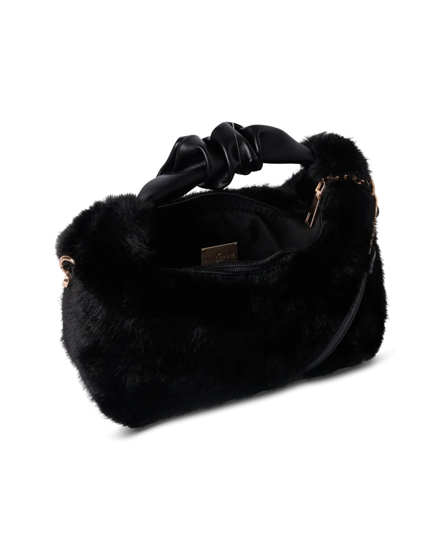 Bijou Brigitte Sac - Black Fur New