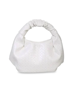 Bijou Brigitte Sac - Braided White Discount