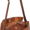 Bijou Brigitte Sac - Brown Croco Hot