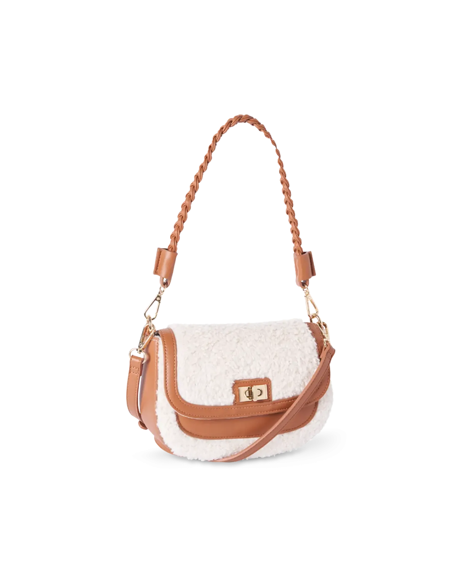 Bijou Brigitte Sac à main - Beige Teddy New