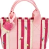 Bijou Brigitte Sac à main pour enfants - Pink Stripes Sale