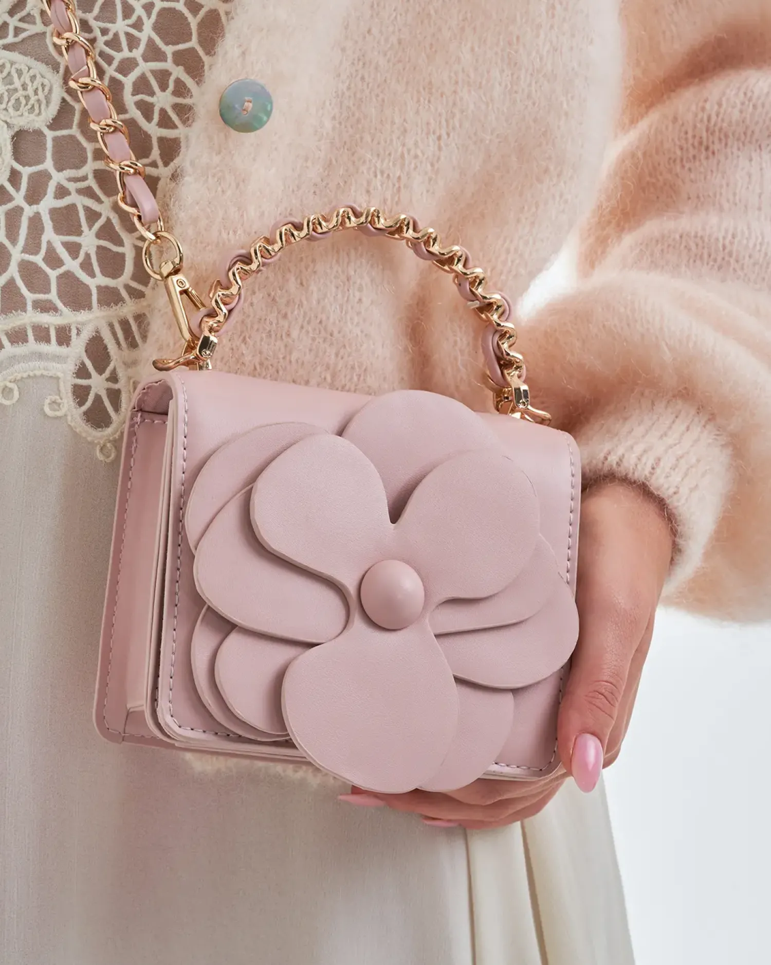 Bijou Brigitte Sac à main - Rose Blossom New