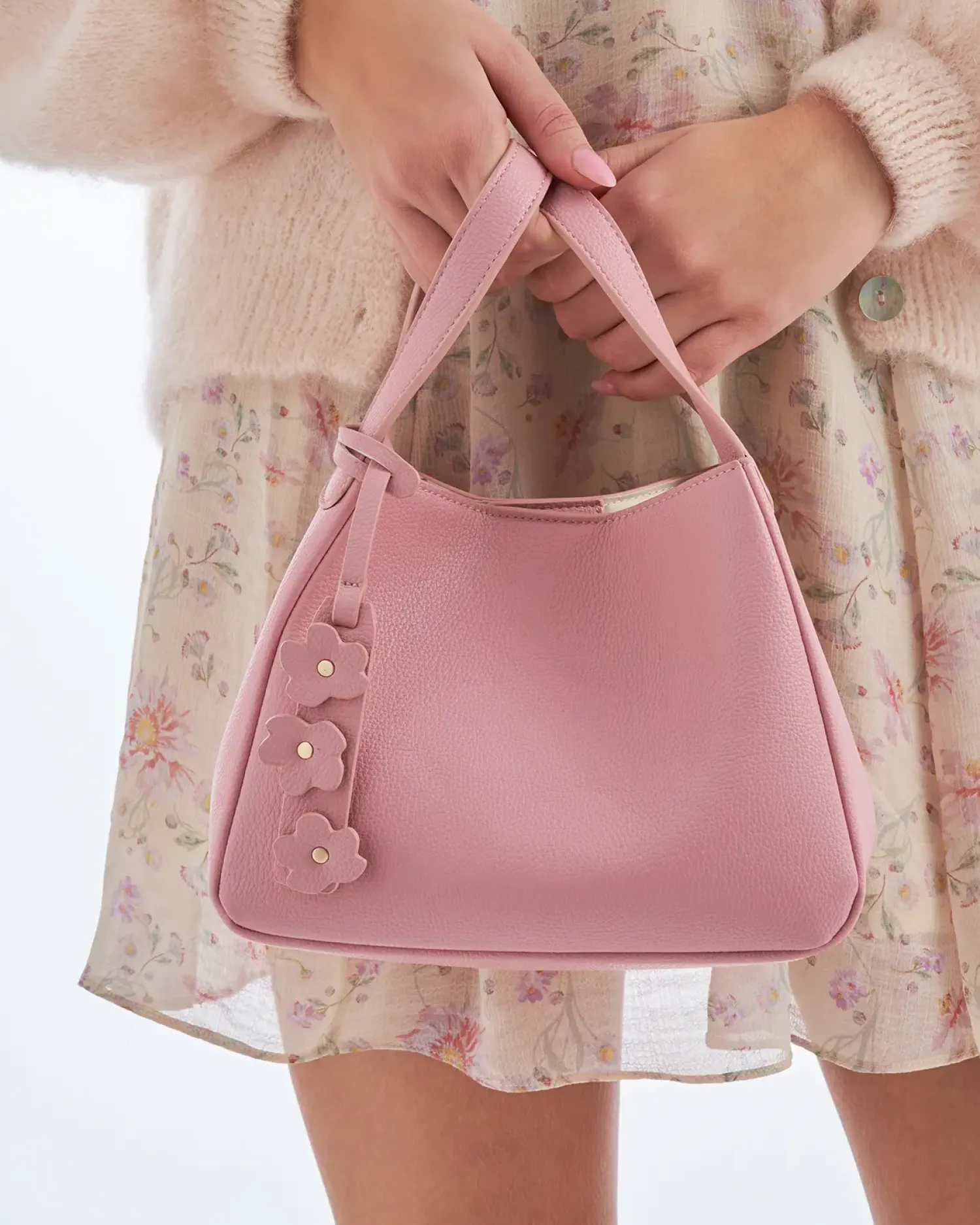 Bijou Brigitte Sac à main - Rose Flower New