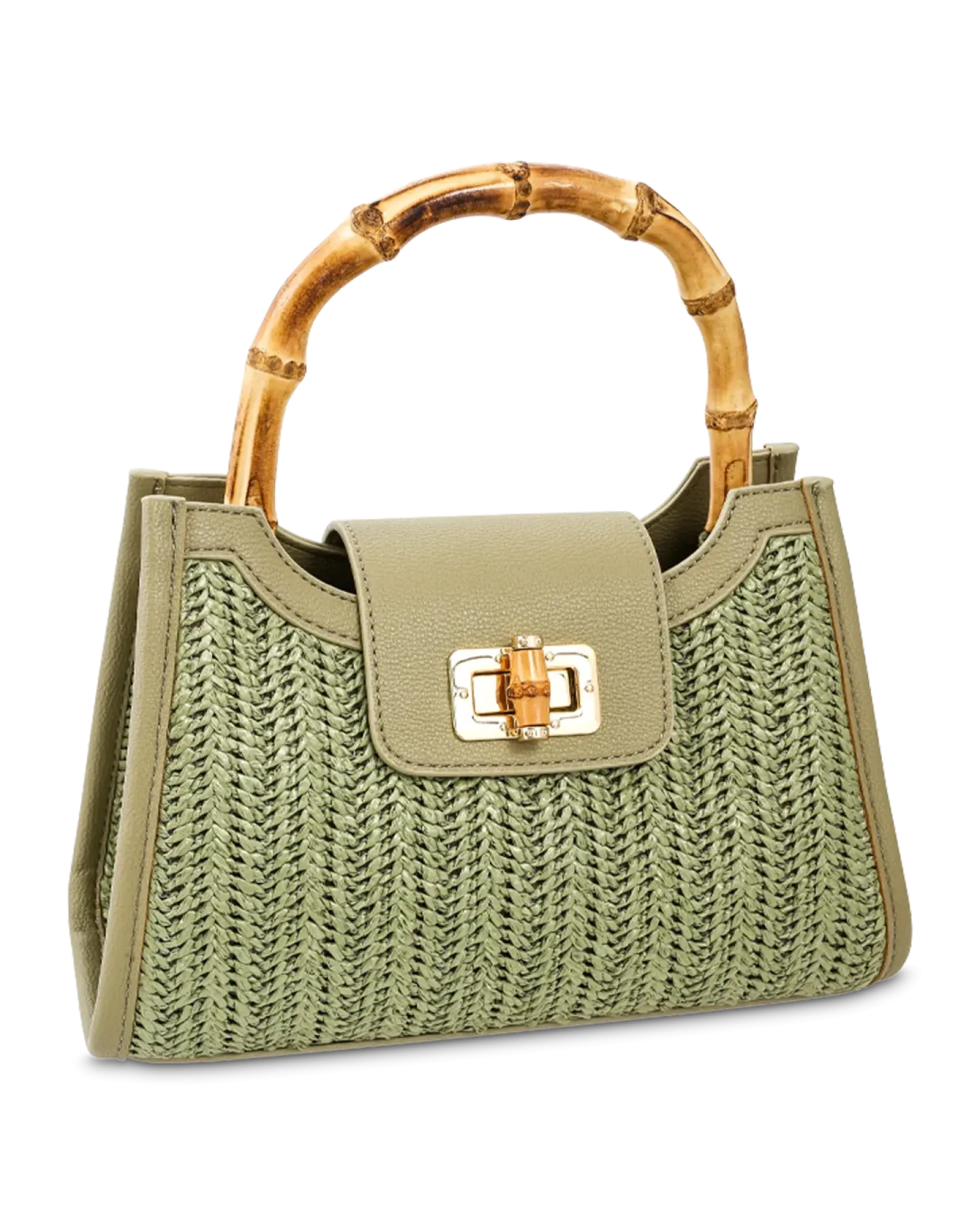 Bijou Brigitte Sac - Natural Green Sale