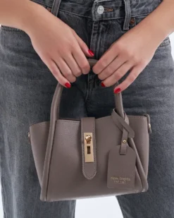 Bijou Brigitte Sac - Taupe Elegance