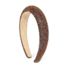 Bijou Brigitte Serre-tête - Beaded Glow Hot