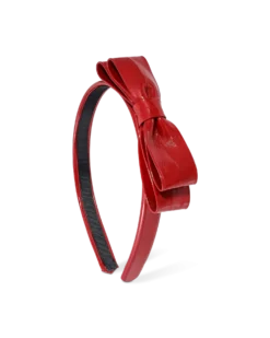 Bijou Brigitte Serre-tête - Burgundy Bow Sale