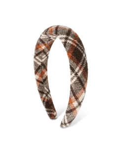 Bijou Brigitte Serre-tête - Checkered Brown New