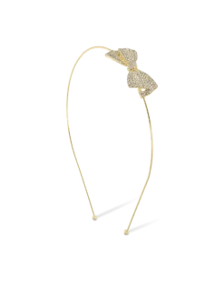Bijou Brigitte Serre-tête - Glitter Bow Sale