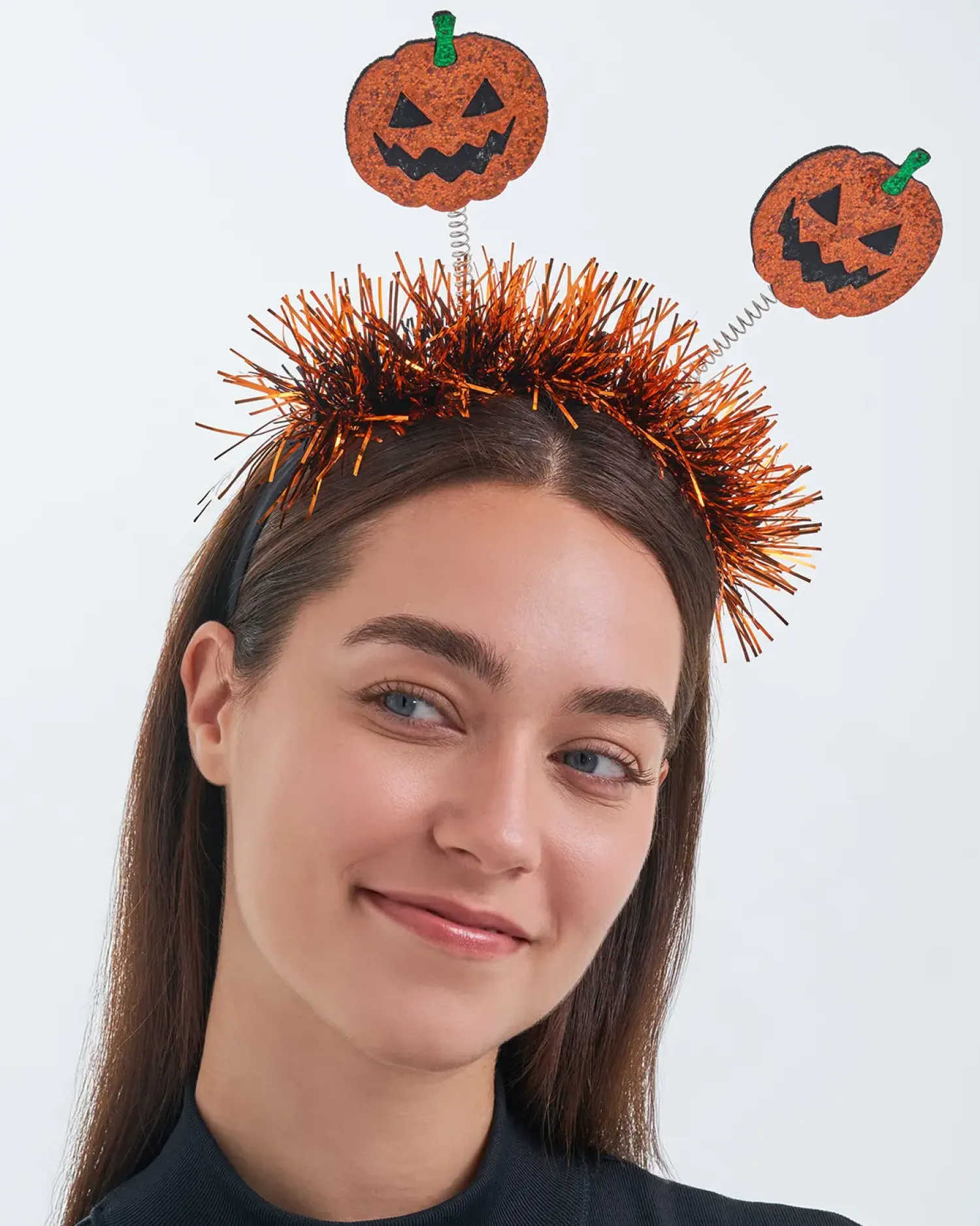 Bijou Brigitte Serre-tête - Glitter Pumpkin Hot