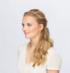 Bijou Brigitte Serre-tête - Perle/strass Sale