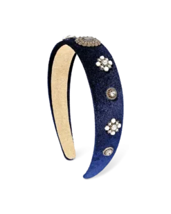 Bijou Brigitte Serre-tête - Royal Blue Online