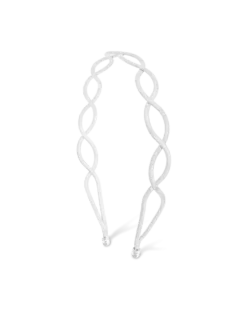 Bijou Brigitte Serre-tête - Silver Mesh Sale