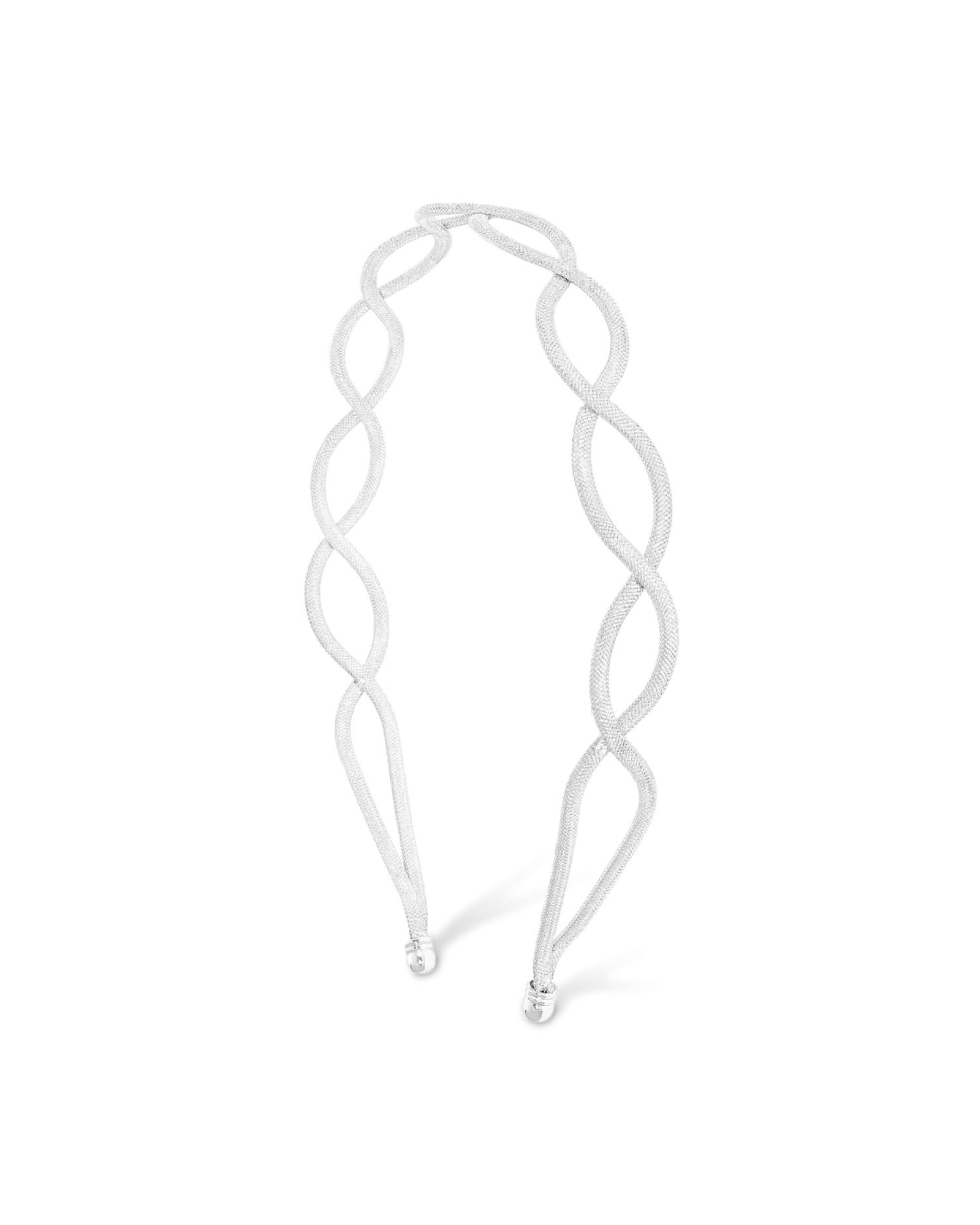 Bijou Brigitte Serre-tête - Silver Mesh Sale