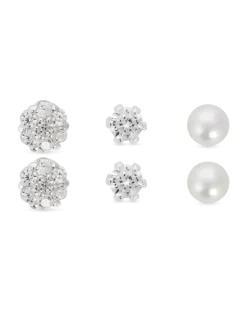 Bijou Brigitte Set de boucles d'oreilles - Glamour Flower Best