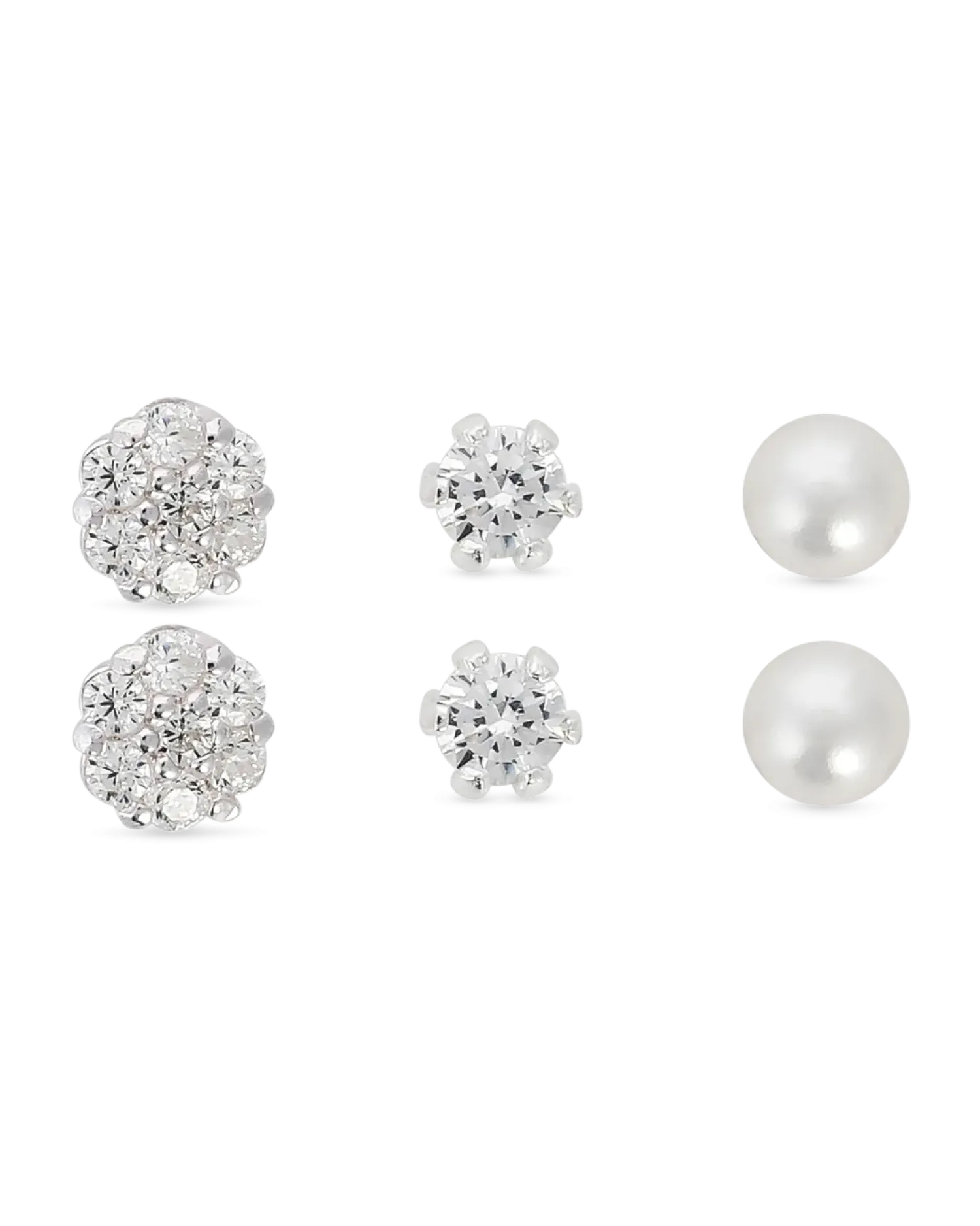 Bijou Brigitte Set de boucles d'oreilles - Glamour Flower Best