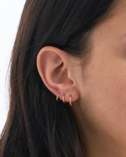 Bijou Brigitte Set de boucles d'oreilles - Gold Set Discount