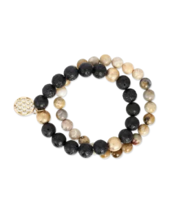 Bijou Brigitte Set de bracelets - Flower of Life Clearance