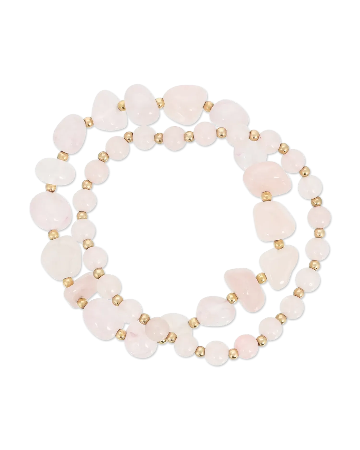 Bijou Brigitte Set de bracelets - Gold Quartz Hot