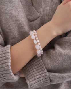 Bijou Brigitte Set de bracelets - Gold Quartz Hot