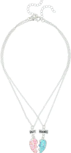 Bijou Brigitte Set de chaînes fille - BFF Heart Sale