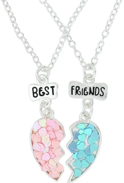 Bijou Brigitte Set de chaînes fille - BFF Heart Sale